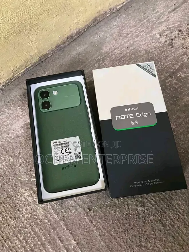 New Infinix Note Edge 256 GB Green