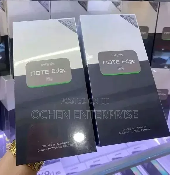 New Infinix Note Edge 256 GB Black