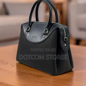 Chrisbella Handbag With Decorative Silver-Toned Charm