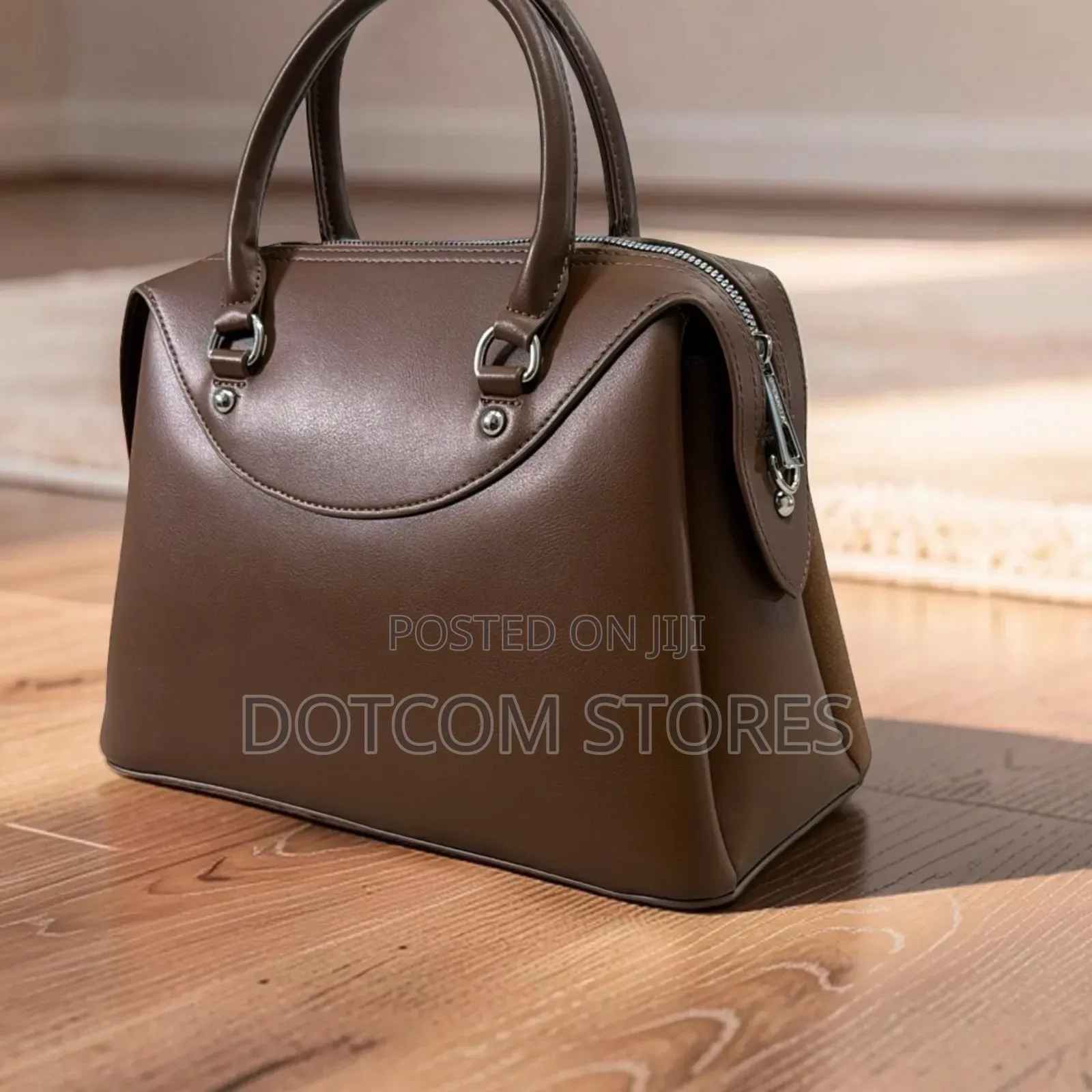 Chrisbella Handbag With Decorative Silver-Toned Charm
