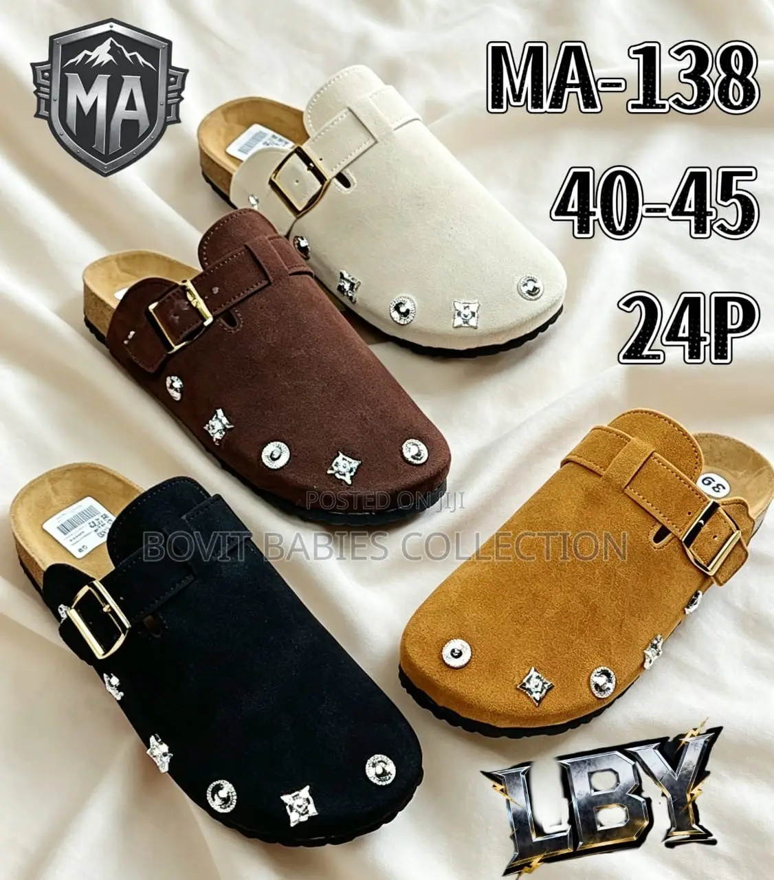 Birkenstock Boston Clogs Suede Leather Version