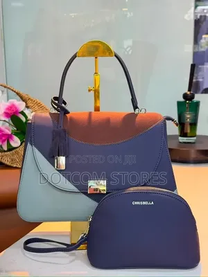 2pc Chrisbella Structured Top-Handle Handbag