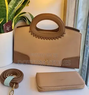 2pc Stylish Two-Tone Chrisbella Handbags