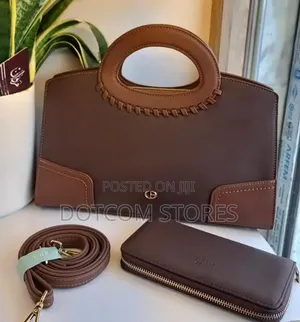 2pc Stylish Two-Tone Chrisbella Handbags