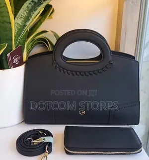 2pc Stylish Two-Tone Chrisbella Handbags