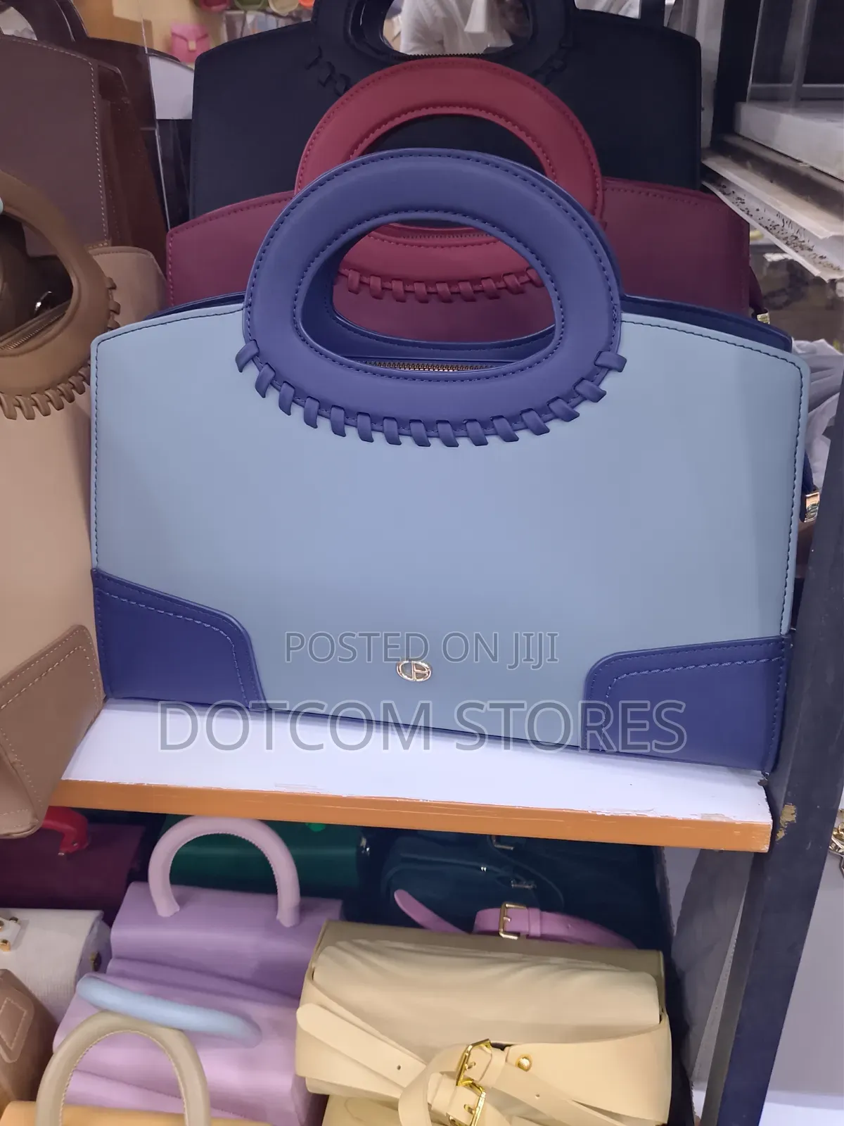 2pc Stylish Two-Tone Chrisbella Handbags