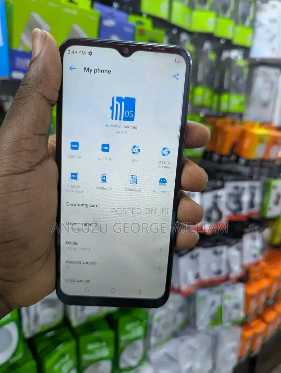 Tecno Spark 7 32 GB Gray