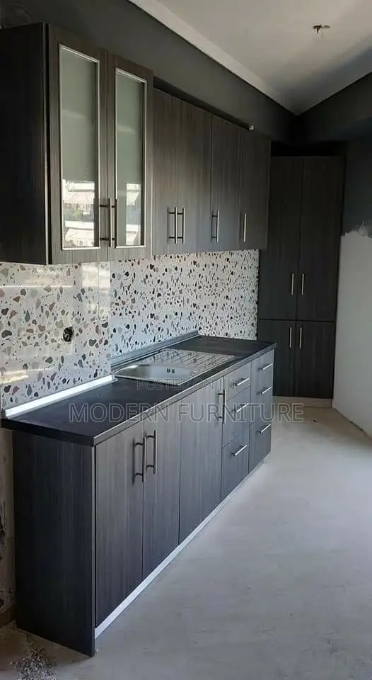 Exotic Kitchen Shelves
