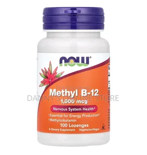 Methyl B12, 1000mcg, 100 Lozenges.