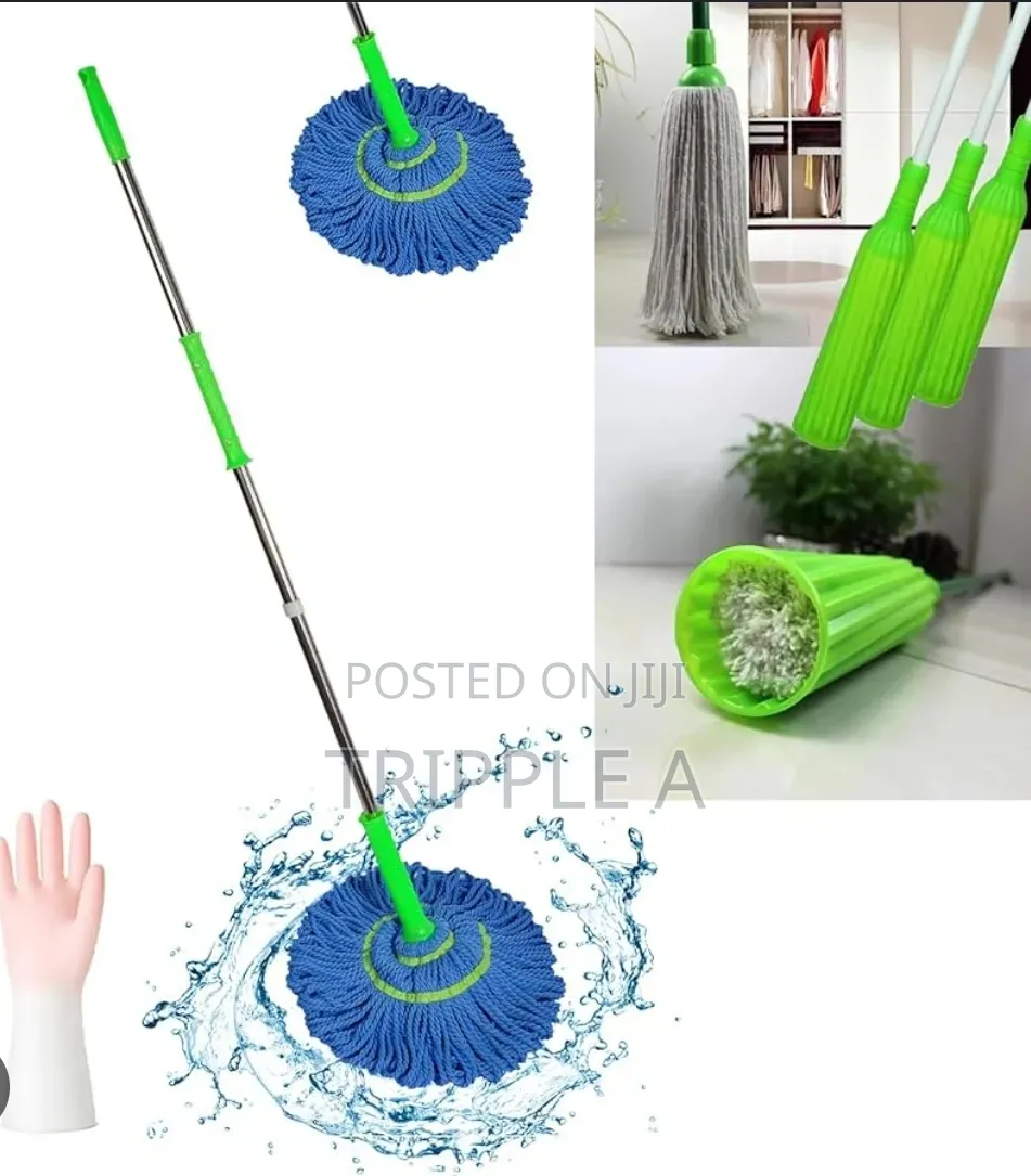 2 in 1 Dehydrated Mop, Self Wringing Twist Mop