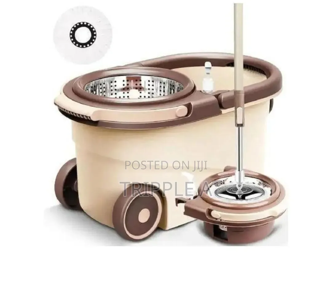 Magic Dry Bucket Mop 360° Self Spin Mop
