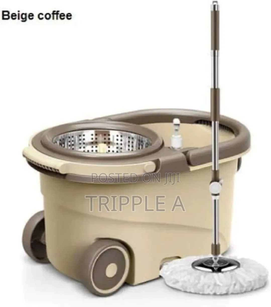 360° Mopper Bucket Set Wheels Spin Head Mop