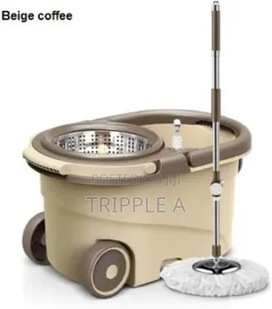 360° Mopper Bucket Set Wheels Spin Head Mop