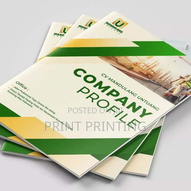 Company Profile Design and Printing