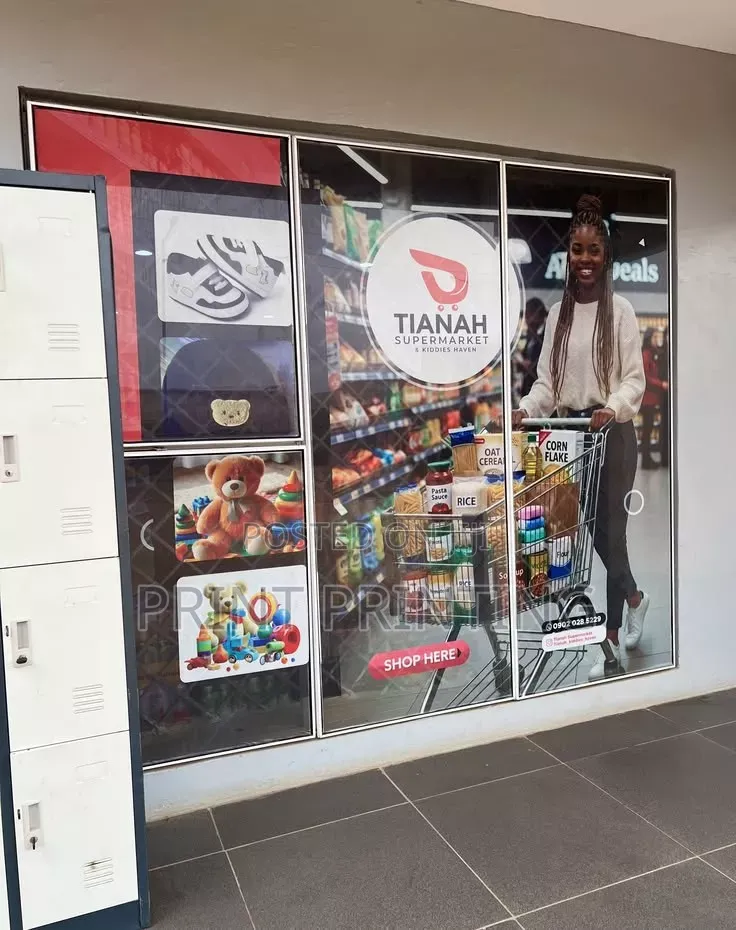Glass Doors, Windows Branding Services