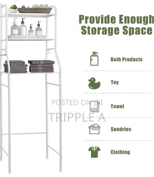 Unit Bathroom Shelf Rack