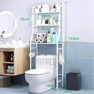 Unit Bathroom Shelf Rack