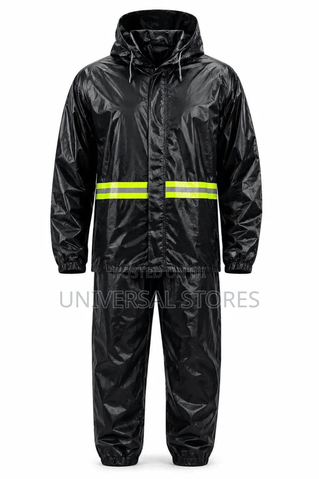 Riding Suit Rain Riding Coat With Reflector and A Trouser - Black,Blue