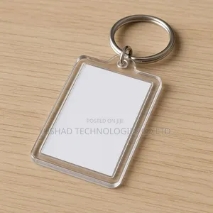 Customizable Keyholders, Plastic Clear Keychain, Key Holder Printing