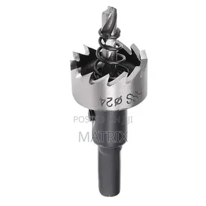 Drill Bit 24mm HSS Hole Saw Cutter for Metal Alloy