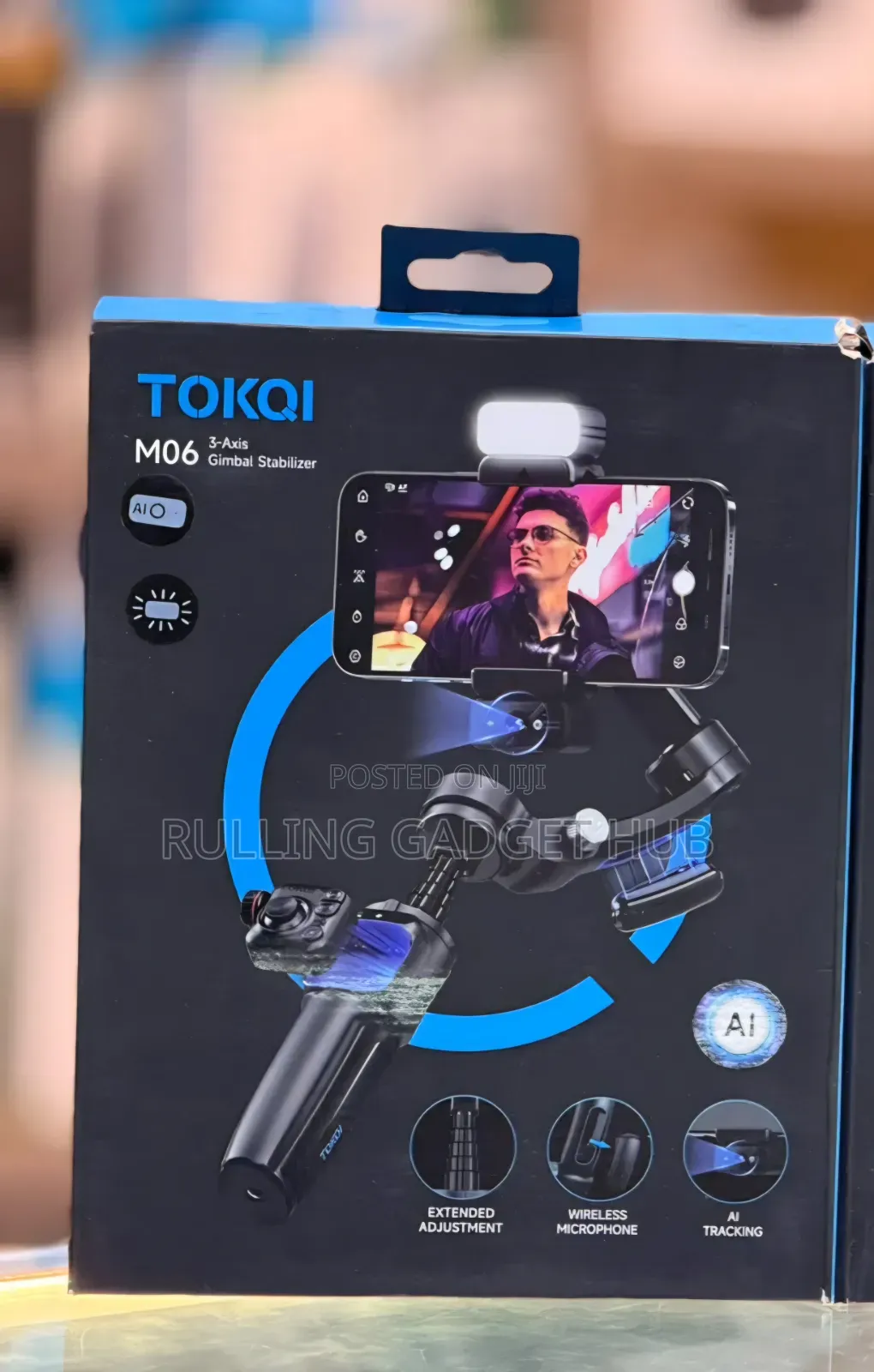 Tokoi M06 Handheld Gimbal With Face.