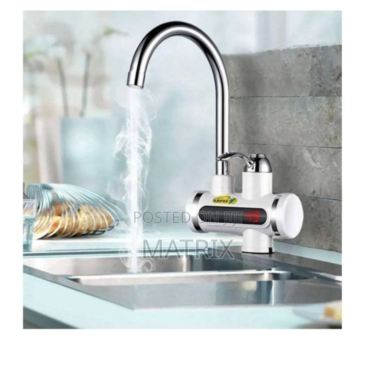 Electric Hot Instant Water Heater Tap for Kitchen