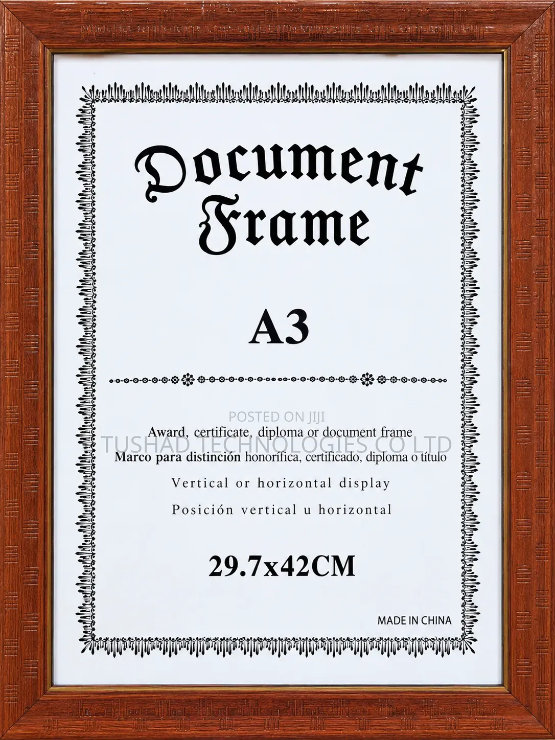 Document Frames Printing, Certificate, Photo Frames Boards A4 A3 A2