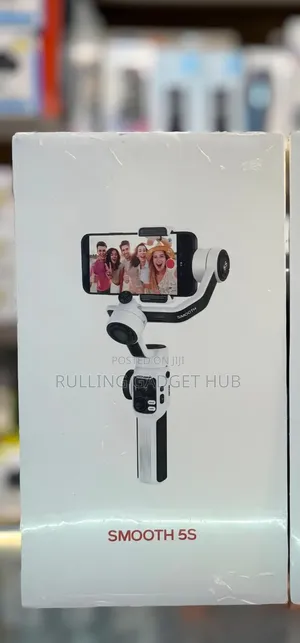 Zhiyun Smooth 5S Phone Gimbal, 3-Axis Smartphone Stabilizer With