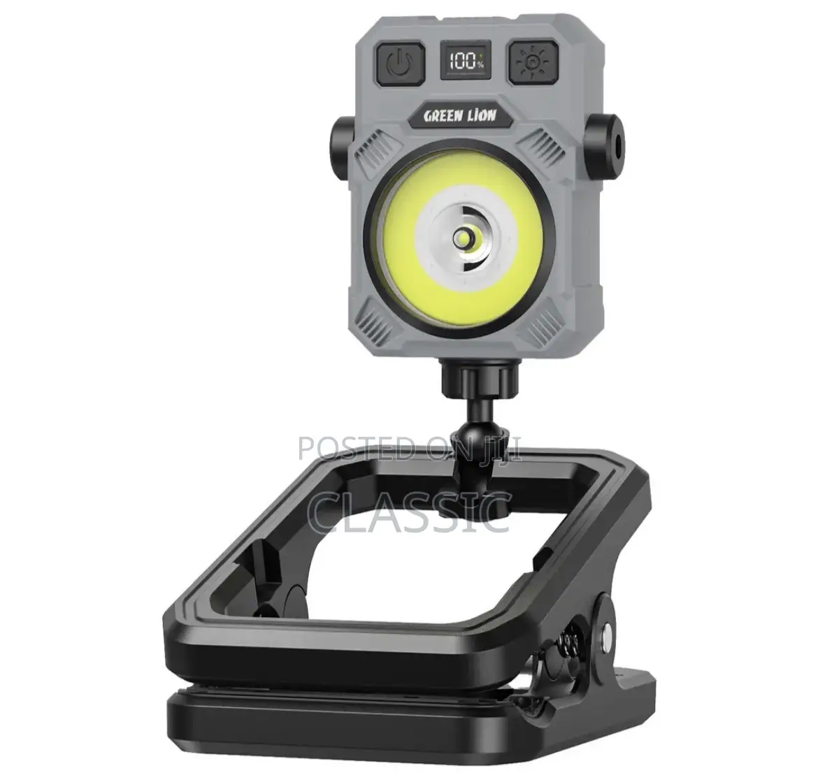 Green Lion Mini Clip Rechargeable Dual-Colour LED Light
