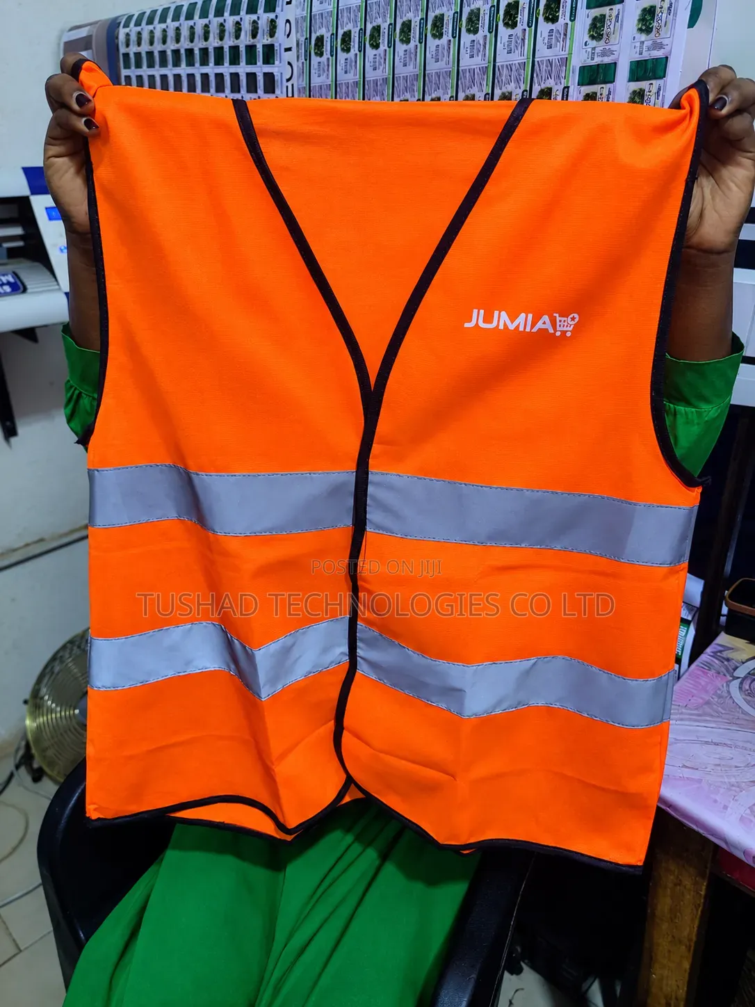 Branded Reflectors. (Bulk Only Eg 100+ Pieces) Printed Reflector Vest