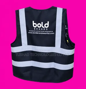 Branded Reflectors. (Bulk Only Eg 100+ Pieces) Printed Reflector Vest