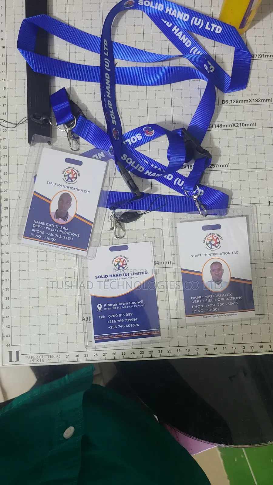 ID Holders Plastic Id Printing, Strings, Lanyards, Tags, Work Permit