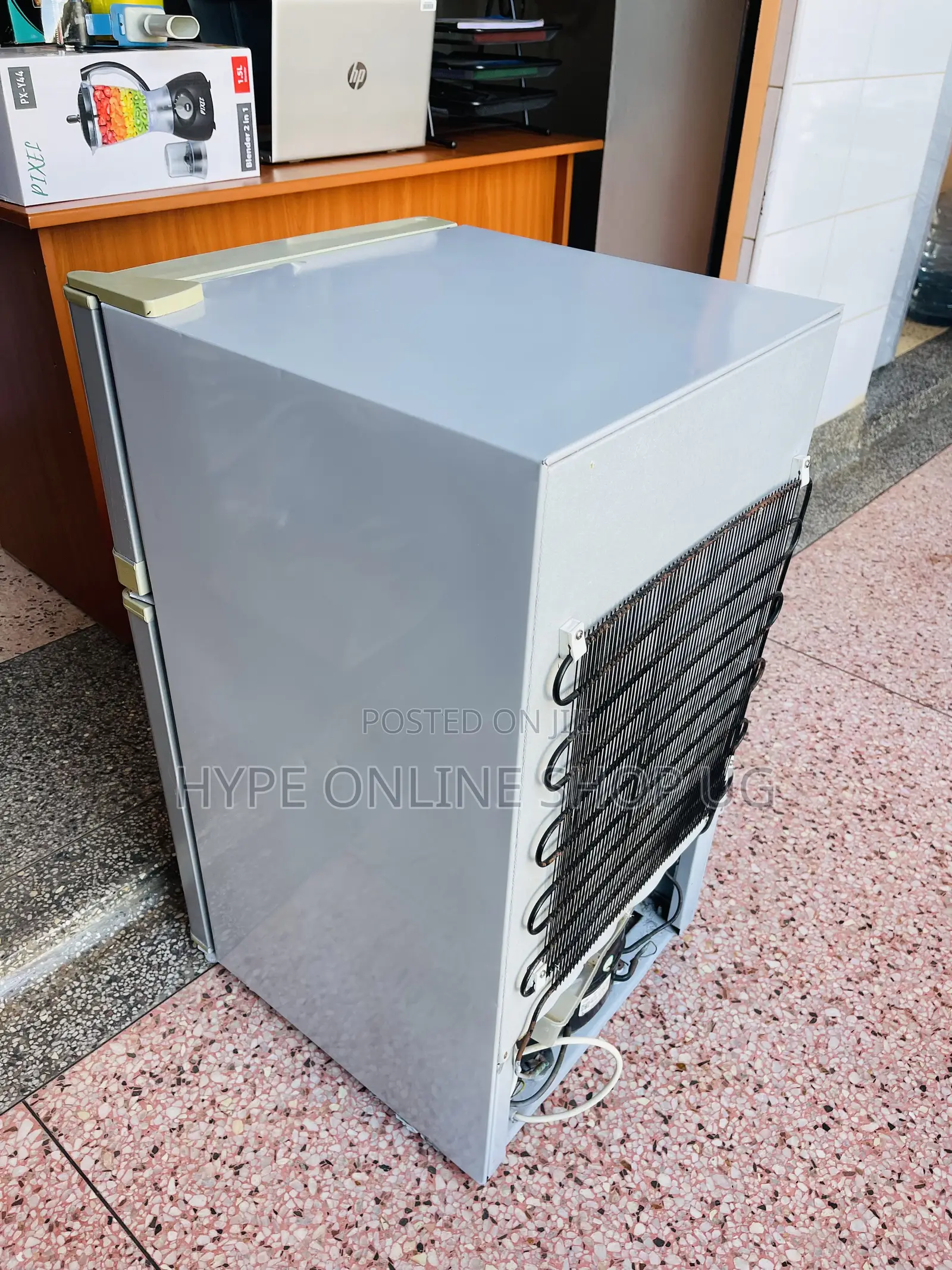 Imported Used Low Power Consumption Double Door 120L Adh Fridge