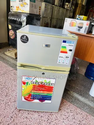 Imported Used Low Power Consumption Double Door 120L Adh Fridge