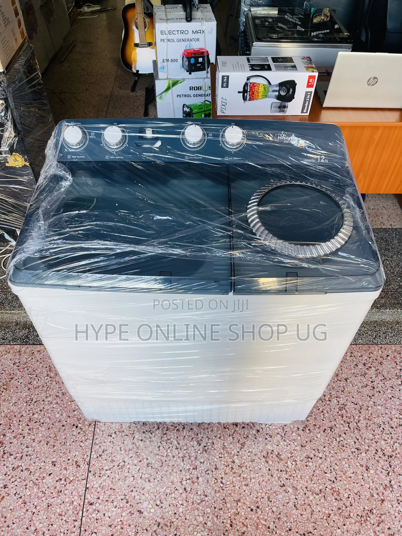 Imported Used 12kgs Hisense Wash and Dry Washing Machine