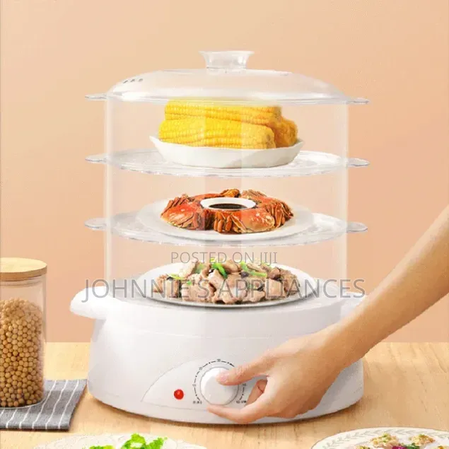 Black $ Decker Electric Food Steamer 3tiers
