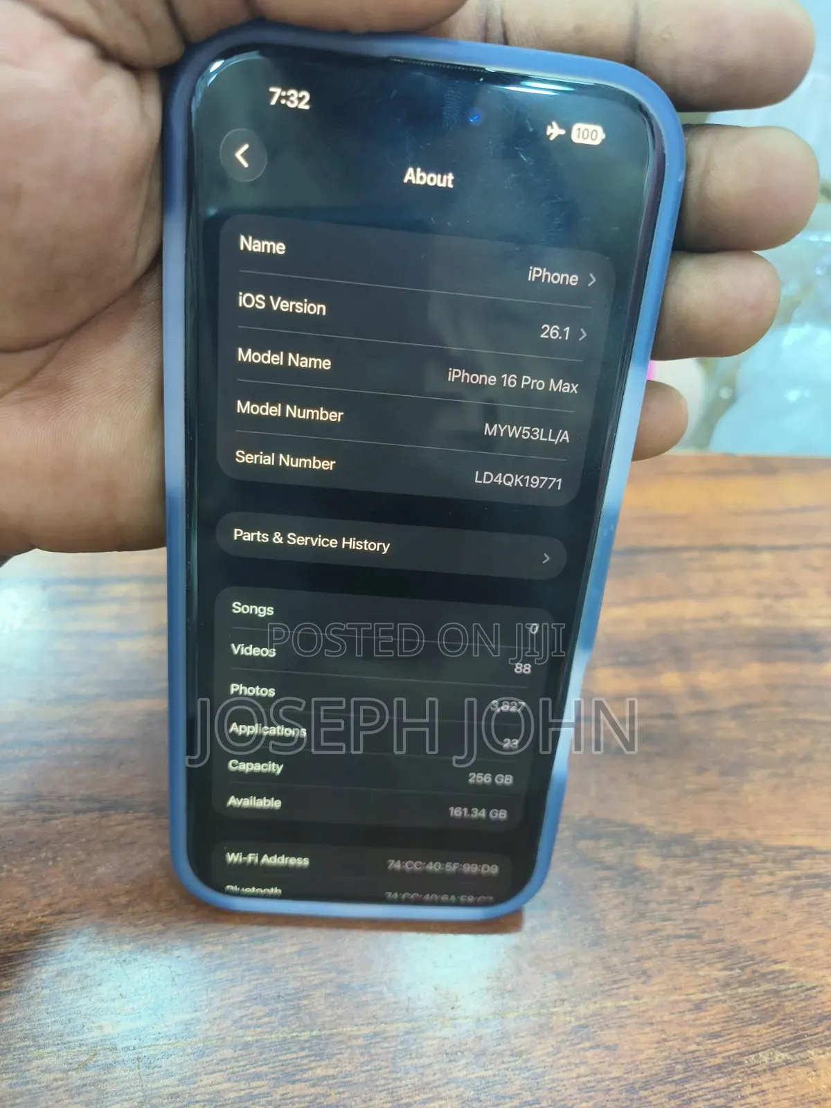 Apple iPhone 16 Pro Max 256 GB Gold