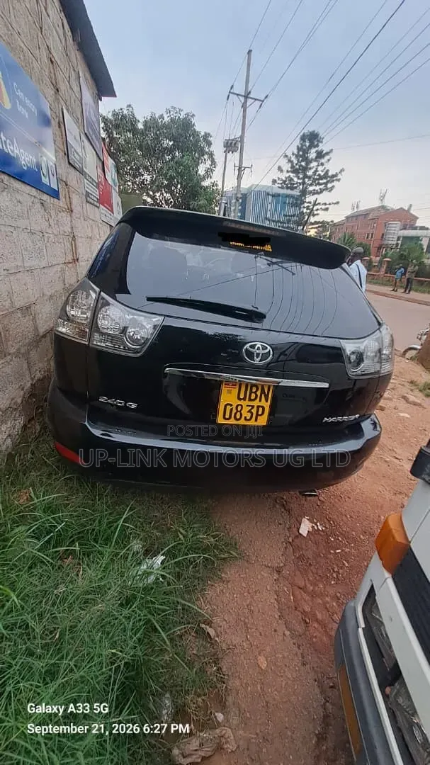 Toyota Harrier 2009 Black