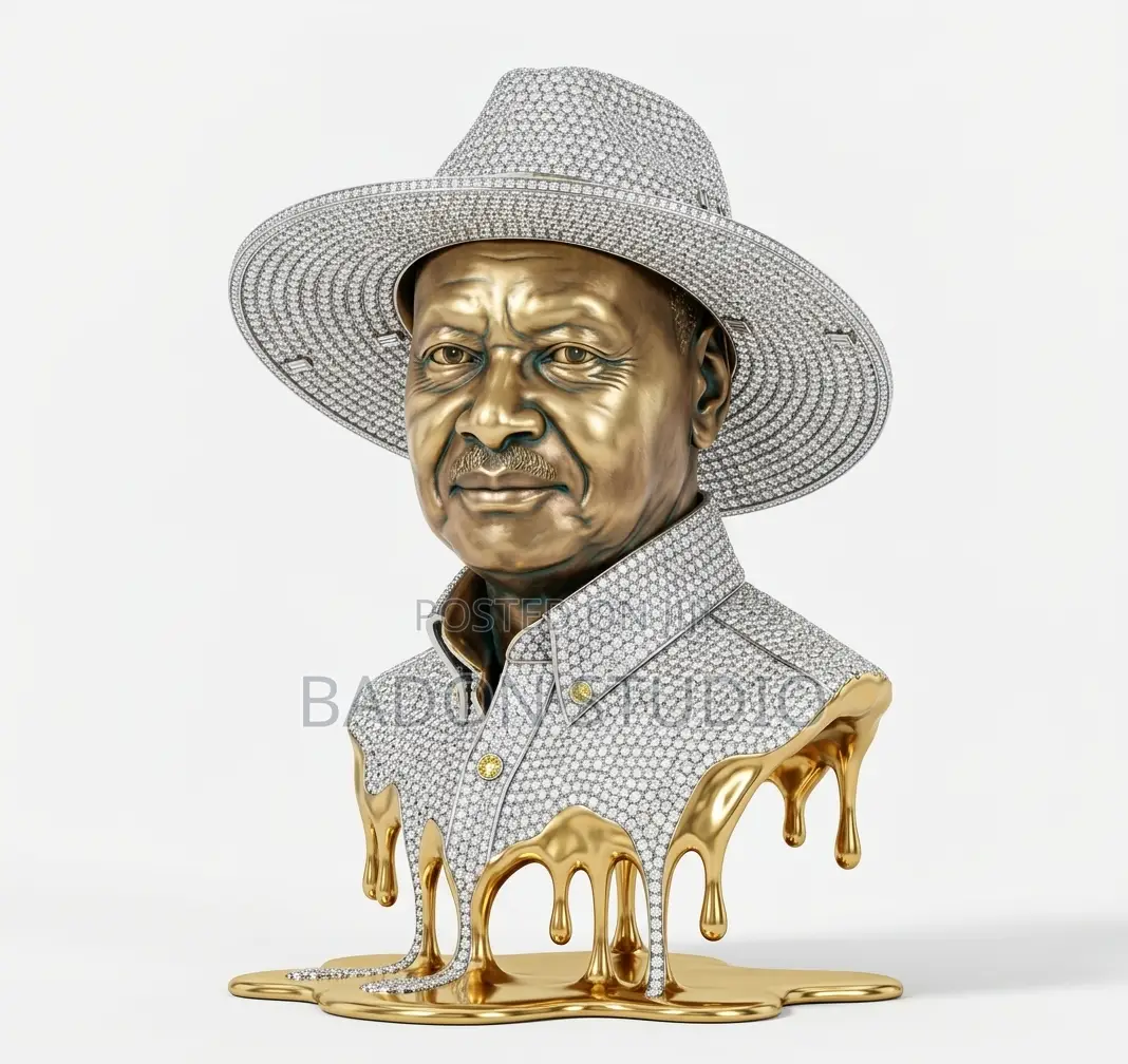 Custom Art Portrait - Gold