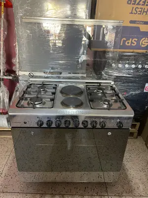 Full Stainless Body,Imported Used Ariston Cooker, 60/90 Size, 4+2