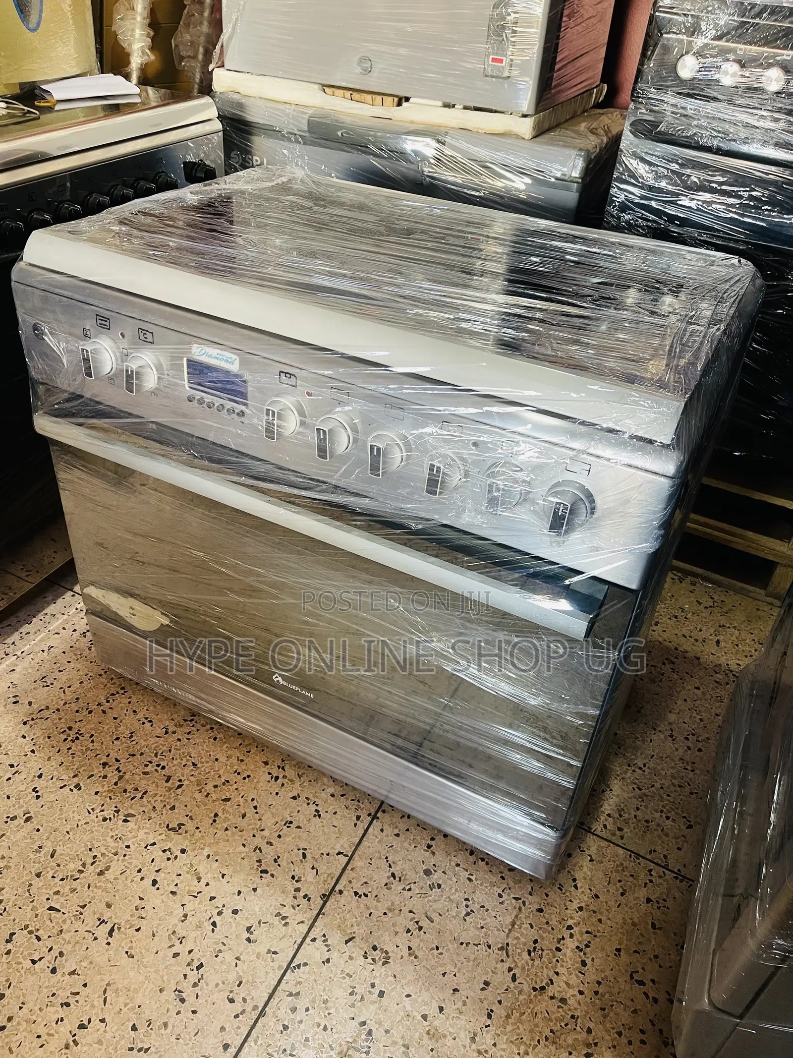 Full Set,imported Blueflame Auto-Digital Display 60/90 Size Cooker