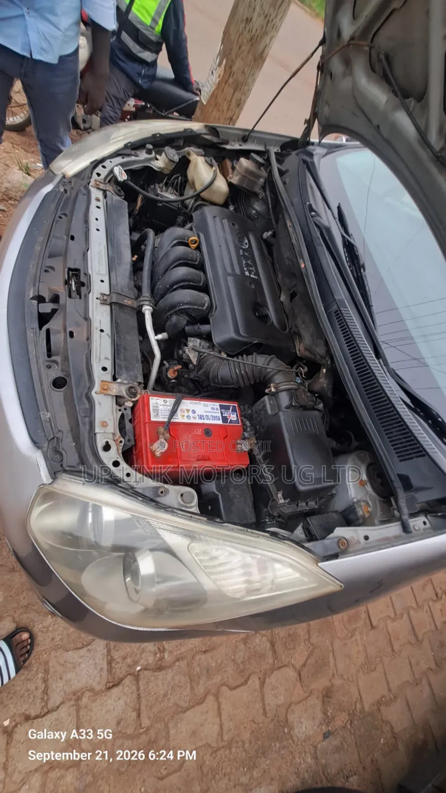 Toyota Wish 2007 Gray