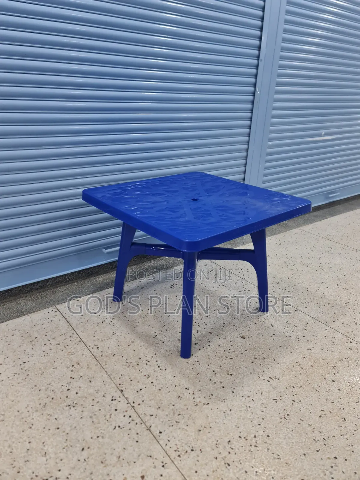 Blue* Plastic Table Plastic Table 90cm×90cm