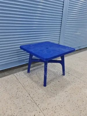 Blue* Plastic Table Plastic Table 90cm×90cm