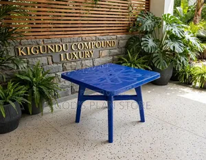 Umbrella Hole Plastic Table Plastic Table