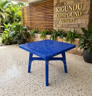 Umbrella Hole Plastic Table Plastic Table