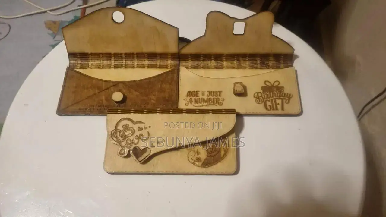 Plywood Cash Gift Envelopes