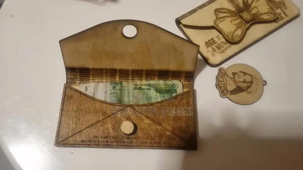 Plywood Cash Gift Envelopes