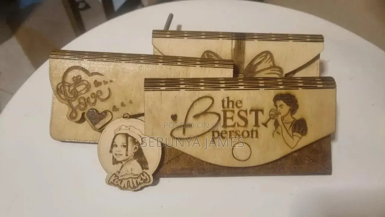 Plywood Cash Gift Envelopes