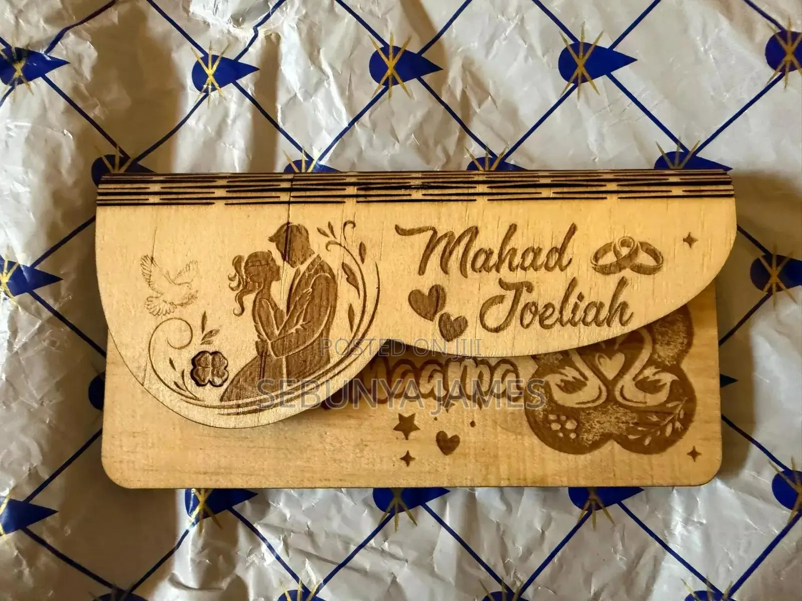 Plywood Cash Gift Envelopes